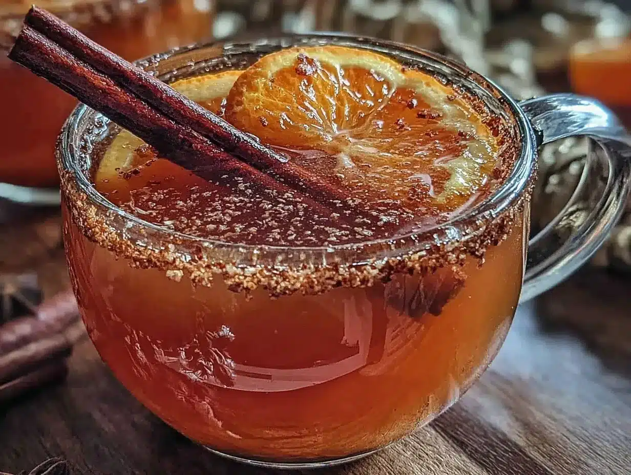 maple bourbon hot toddy preparation steps