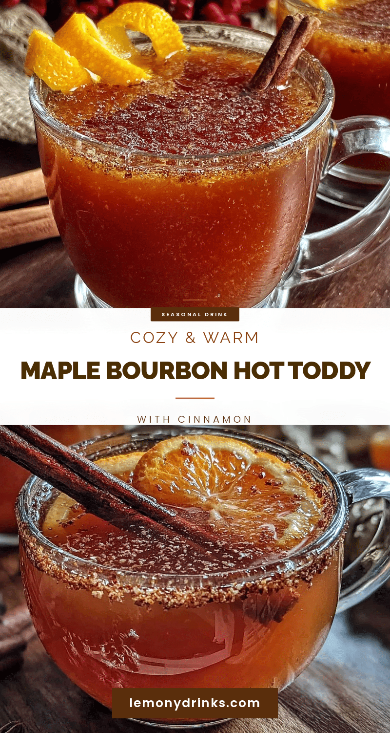 maple bourbon hot toddy recipe