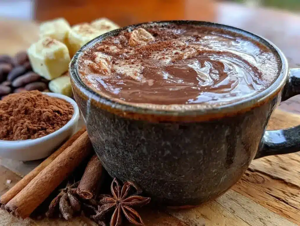 mexican hot chocolate recipe - featured image