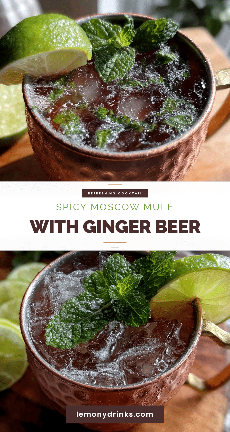 Moscow Mule Cocktail recipe