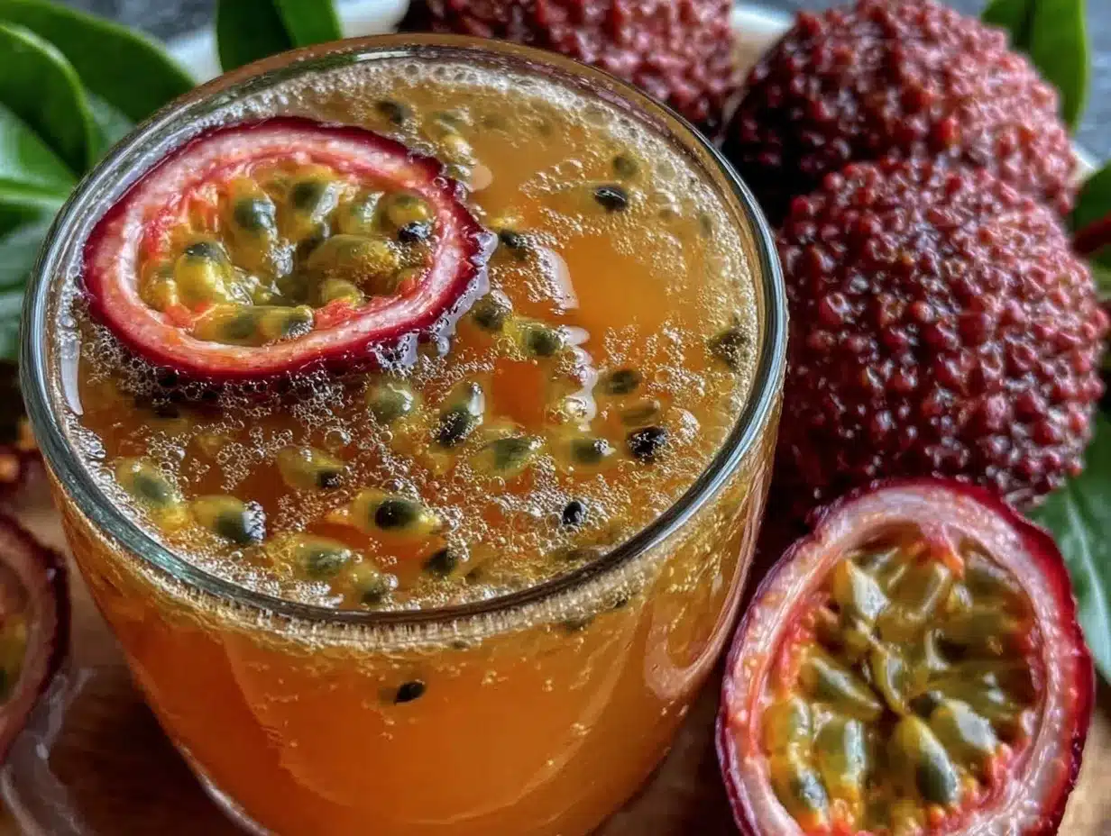 passion fruit green tea preparation steps