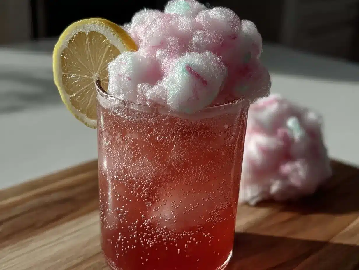 pastel pink lemonade preparation steps