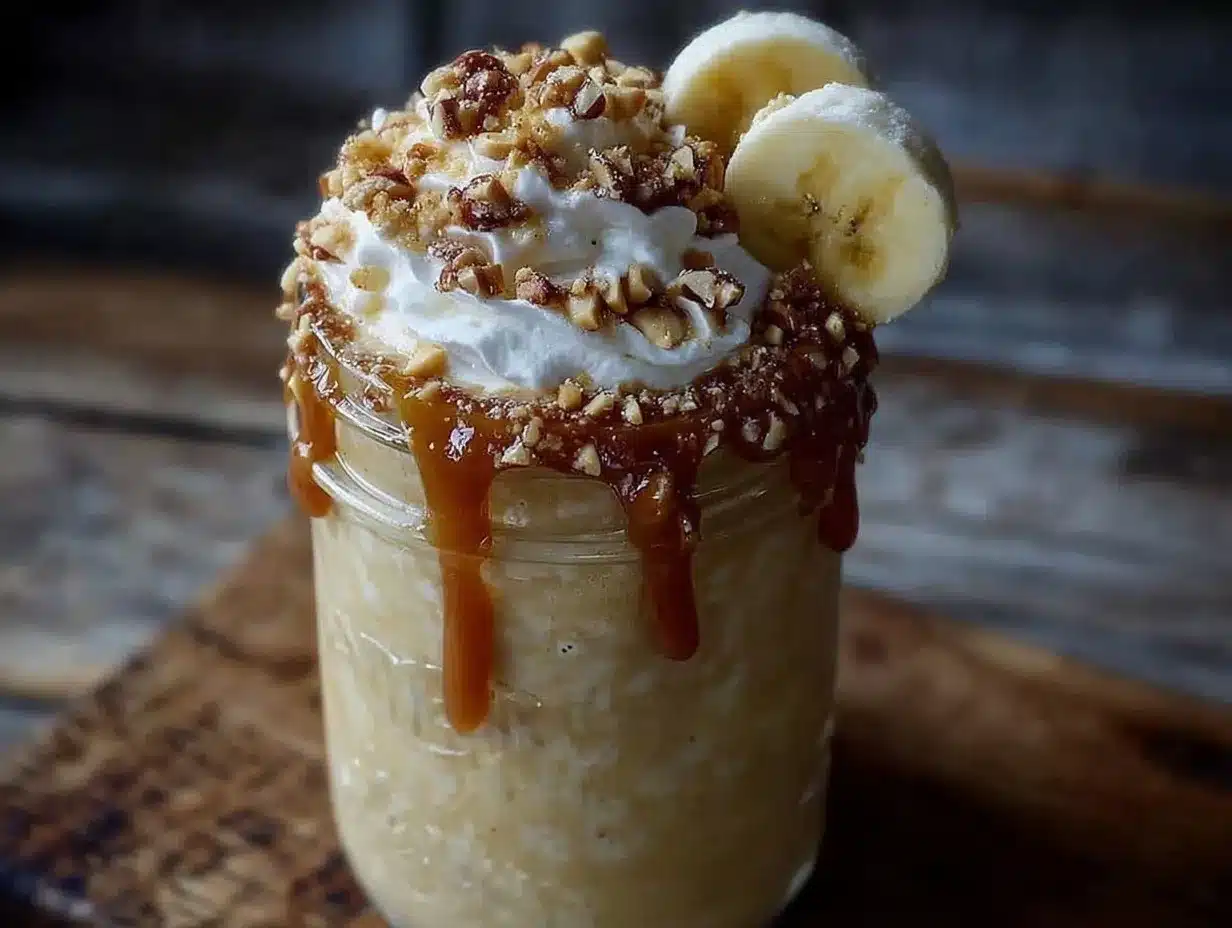 peanut butter banana milkshake preparation steps