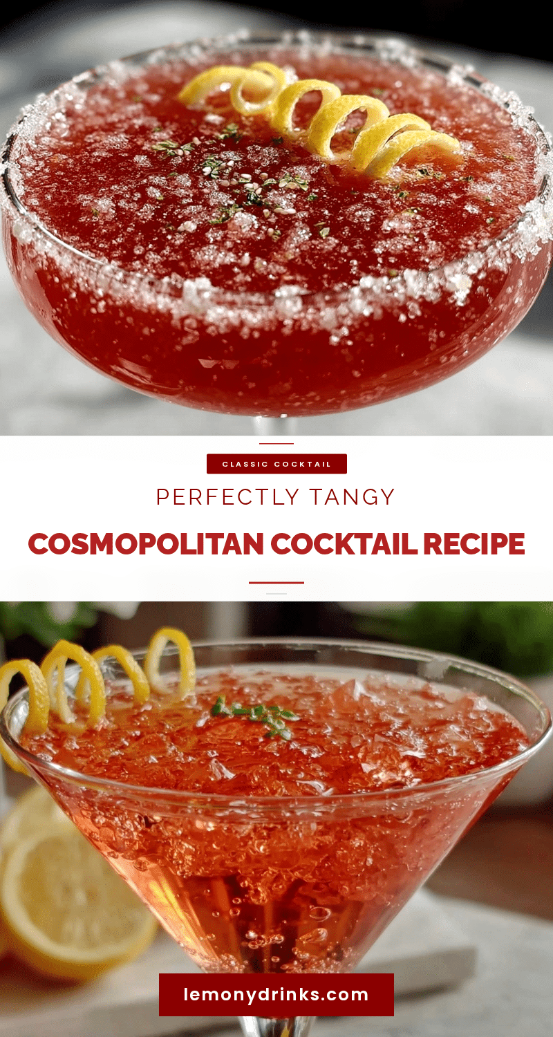 perfect cosmopolitan cocktail recipe recipe