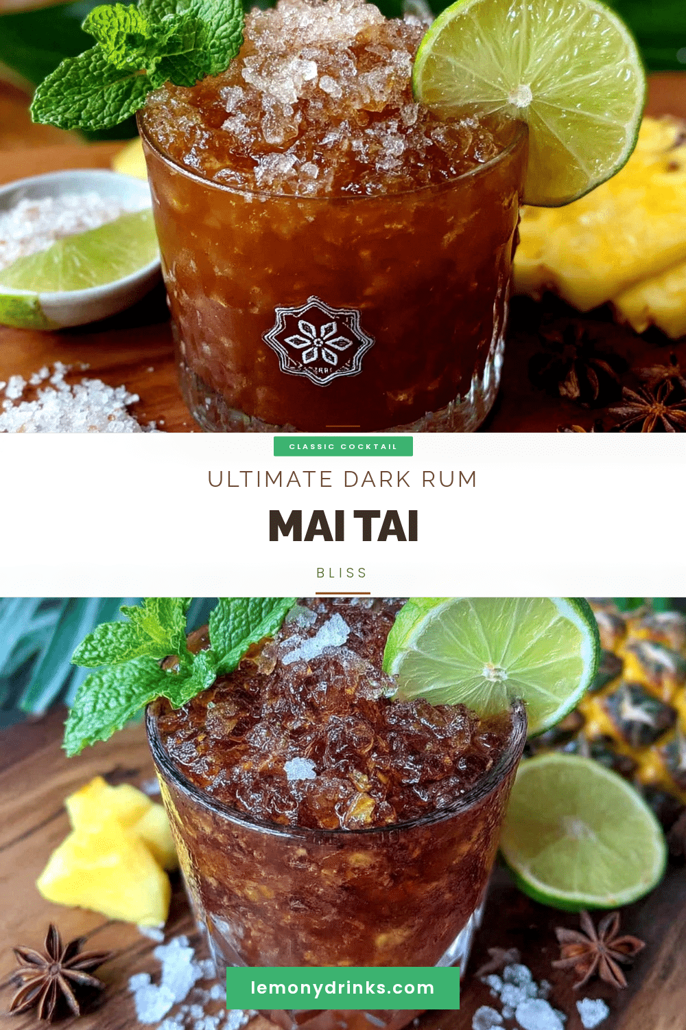 Perfect Mai Tai with Dark Rum recipe