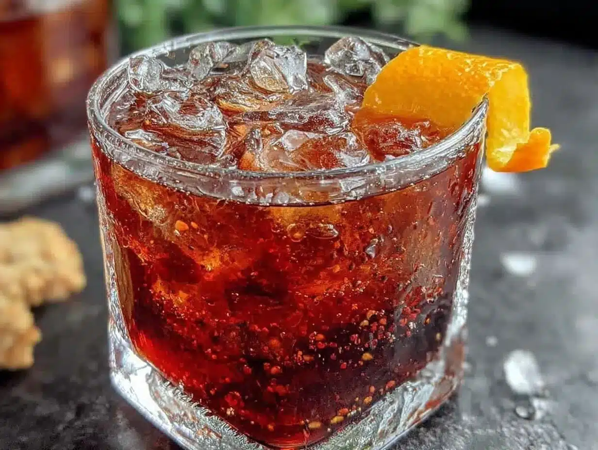 Perfect Negroni Classic Cocktail Recipe preparation steps