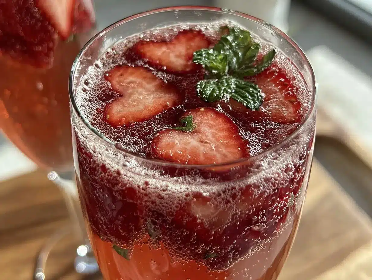 Perfect Pink Prosecco Punch preparation steps