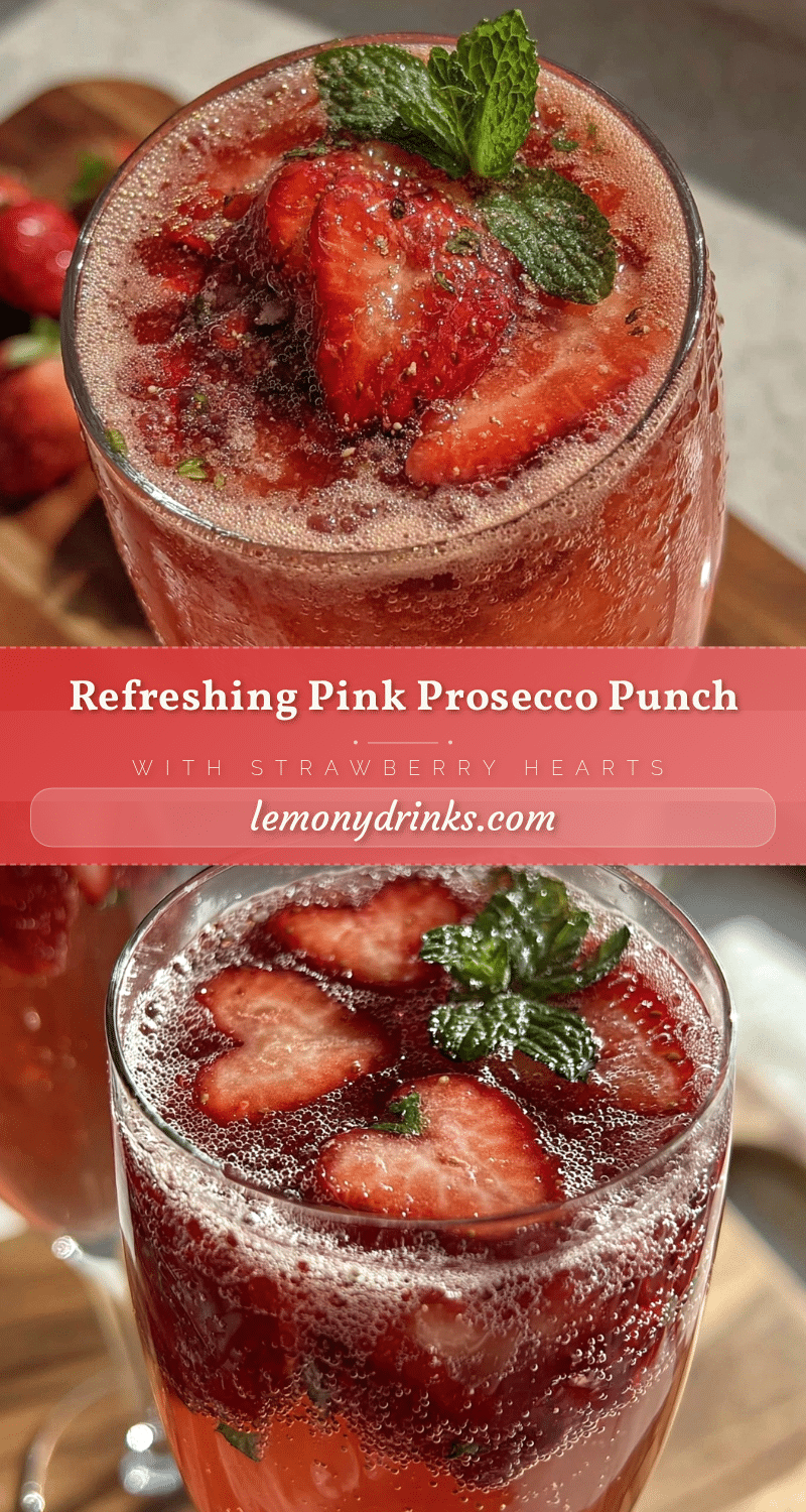 Perfect Pink Prosecco Punch recipe