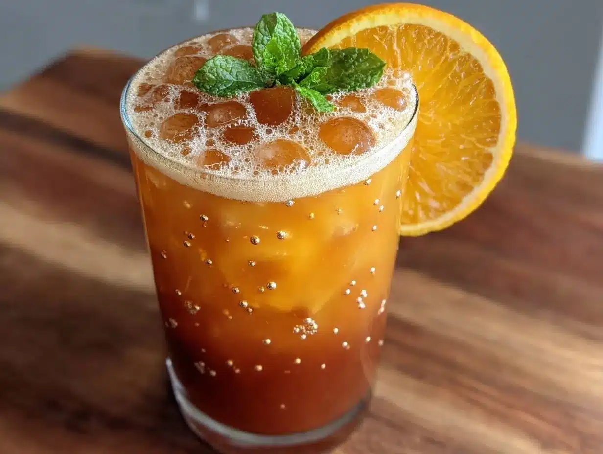 perfect pot of gold layered cocktail preparation steps