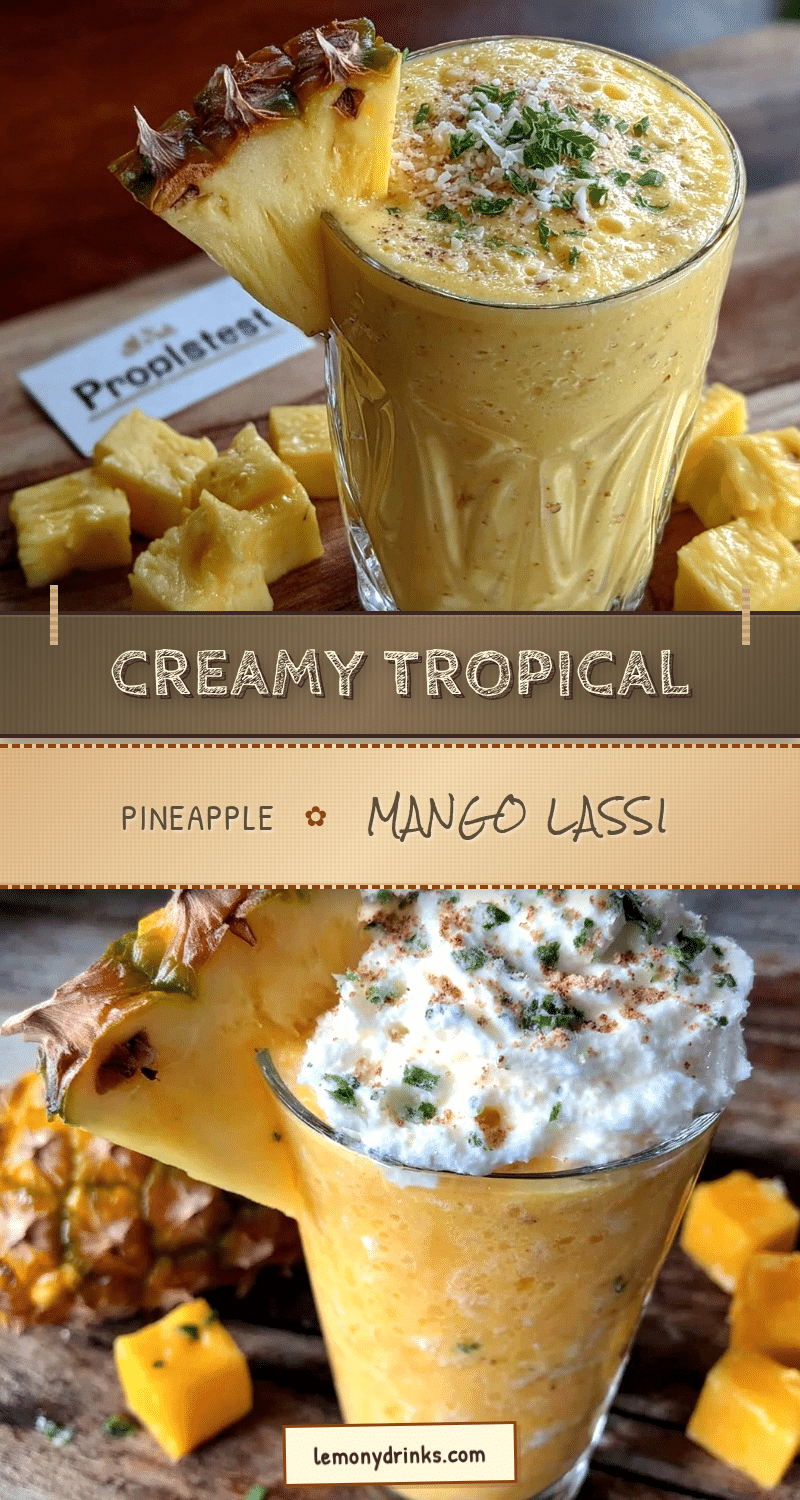 pineapple mango lassi recipe