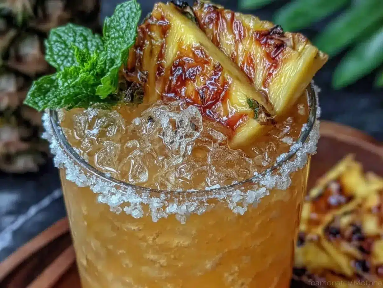 pineapple rum punch recipe preparation steps