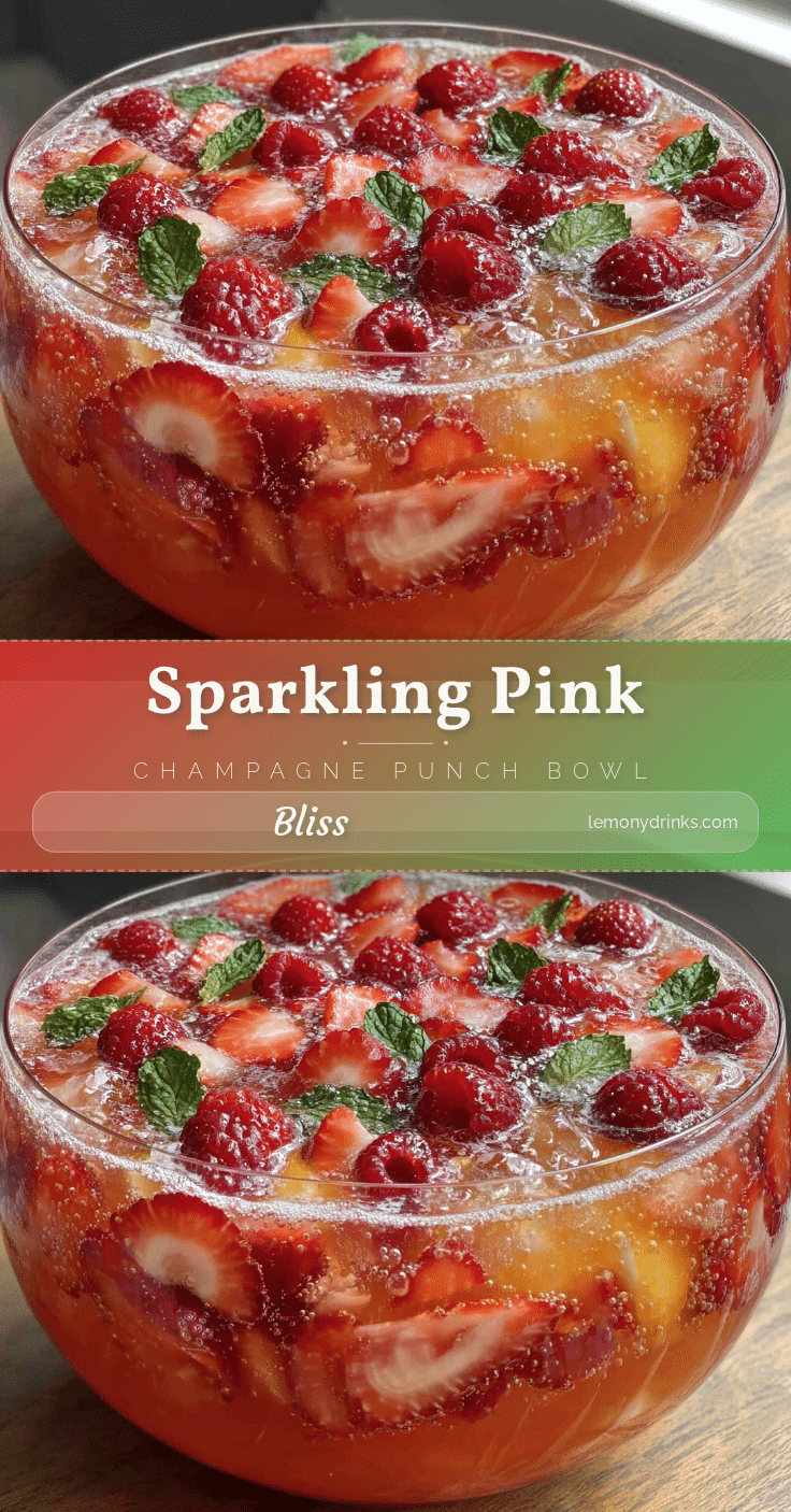 pink champagne punch bowl recipe recipe