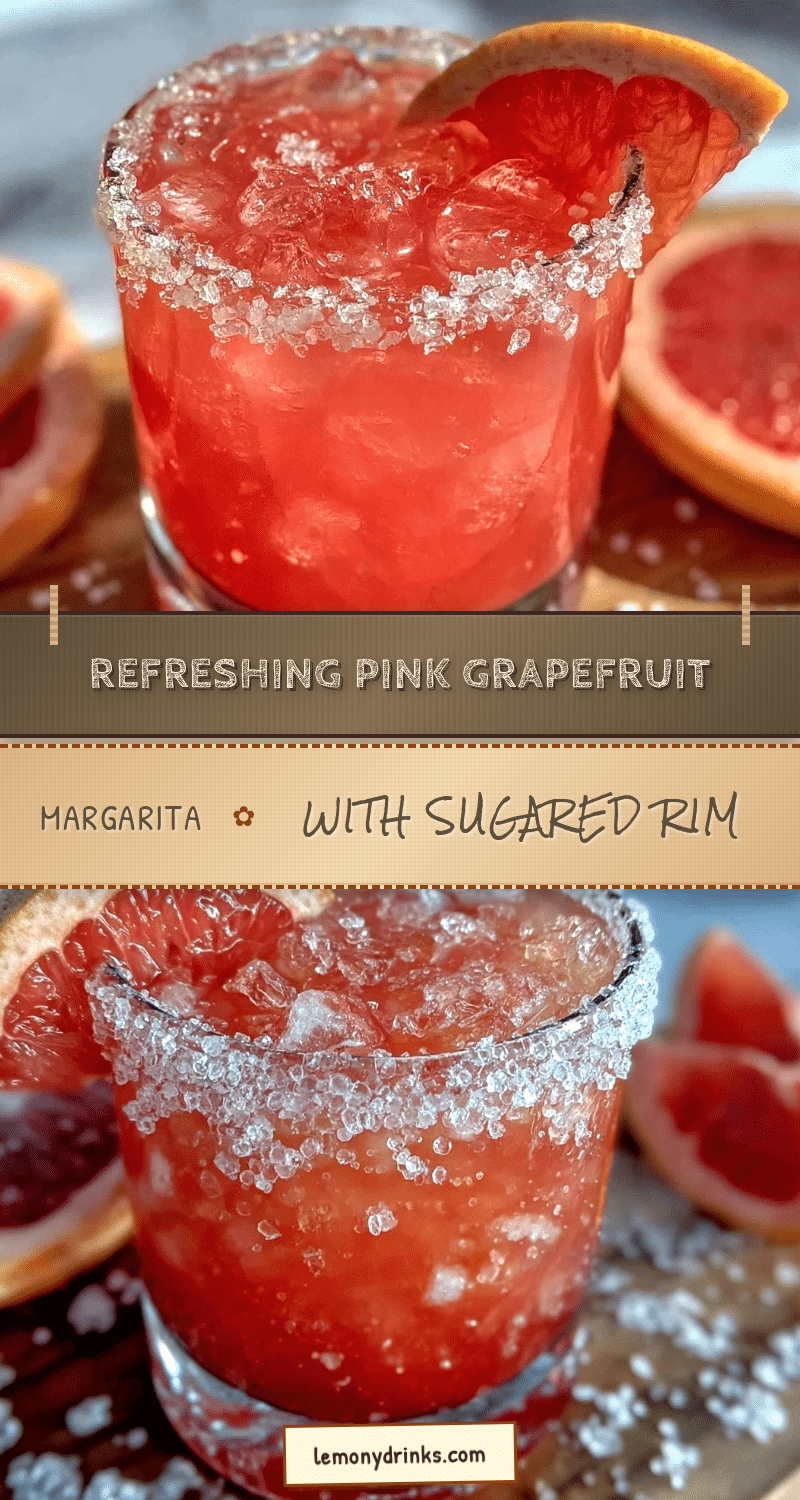 Pink Grapefruit Margarita recipe
