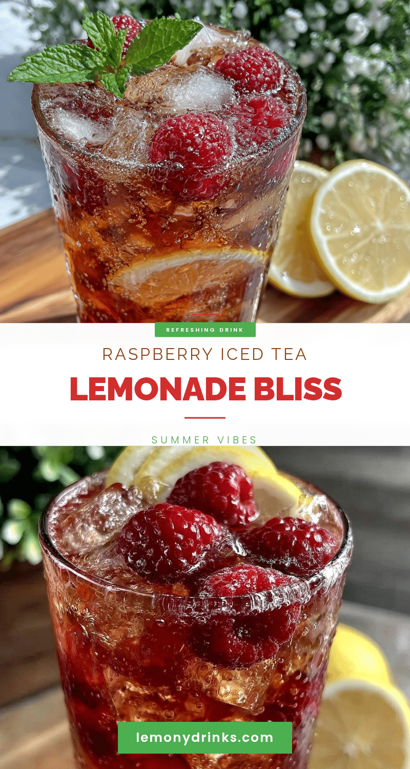 raspberry iced tea lemonade recipe