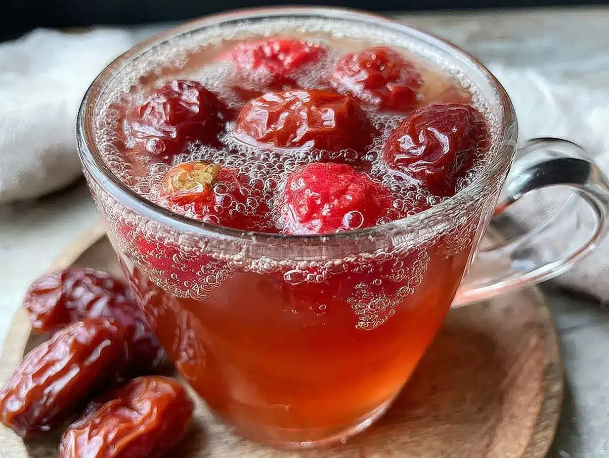 red date goji berry tea preparation steps