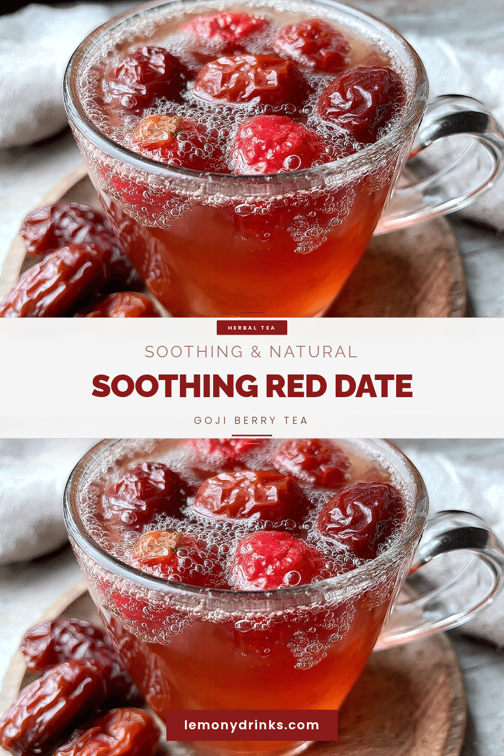 red date goji berry tea recipe