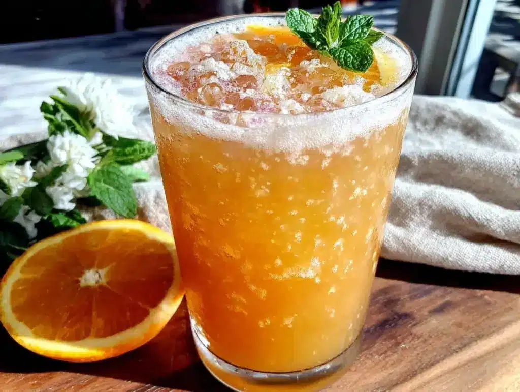 refreshing brass monkey cocktail - featured image