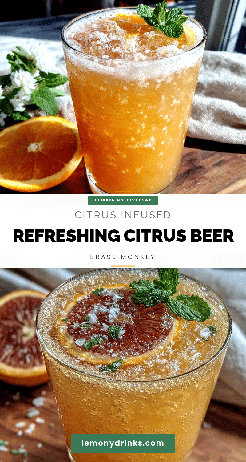 refreshing brass monkey cocktail recipe