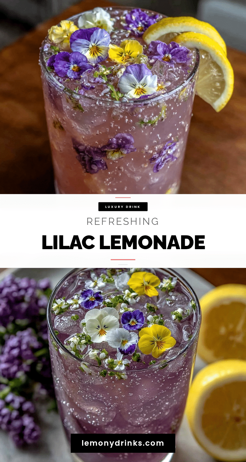 refreshing lilac lemonade recipe