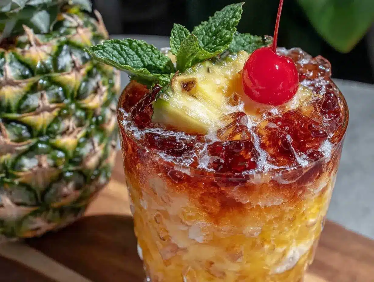Refreshing Paradise Drink preparation steps