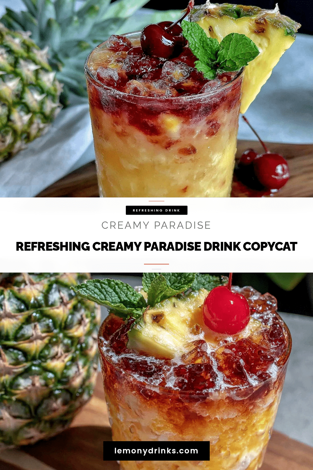 Refreshing Paradise Drink recipe