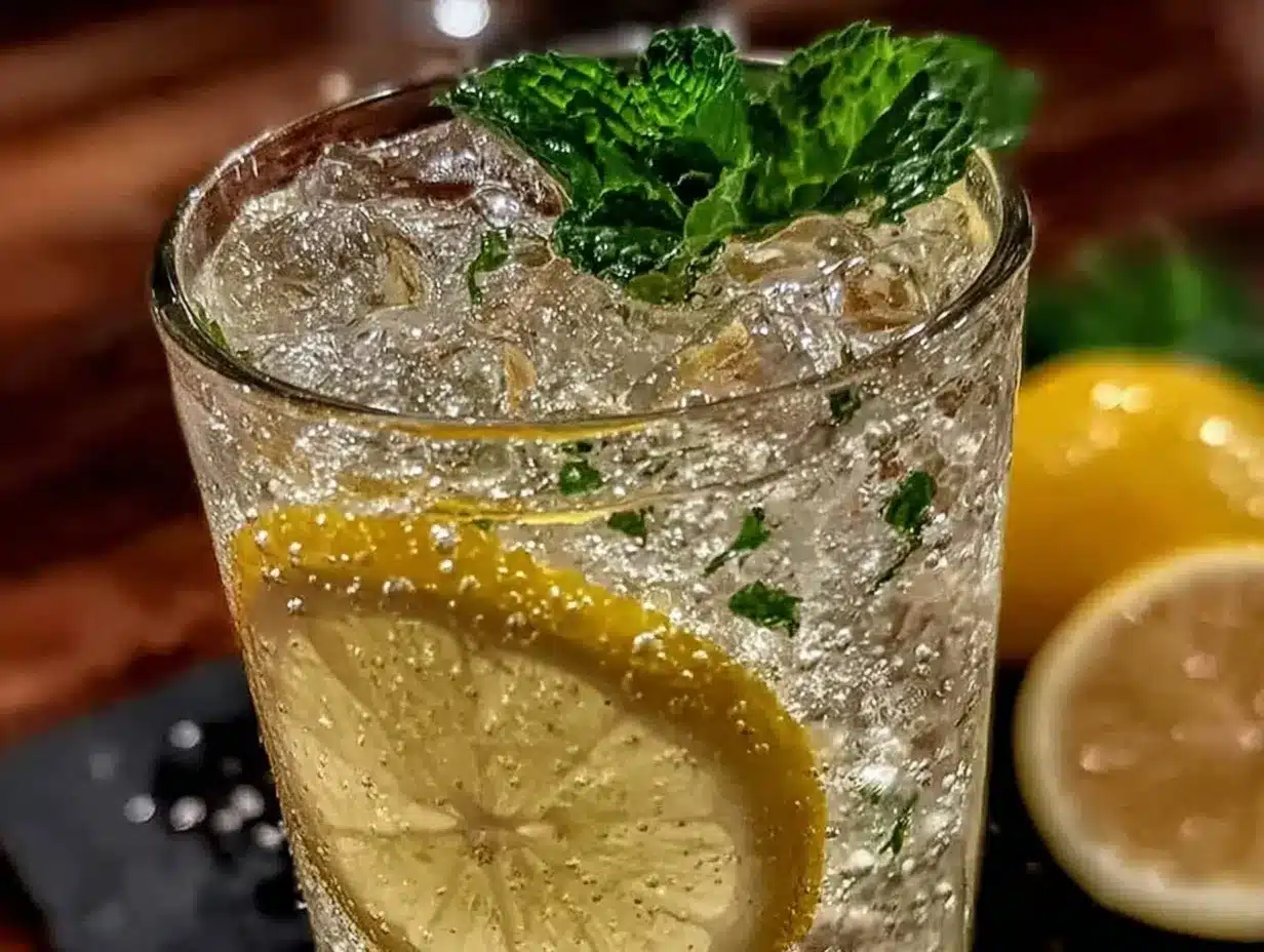 Refreshing Tom Collins Cocktail Recipe preparation steps