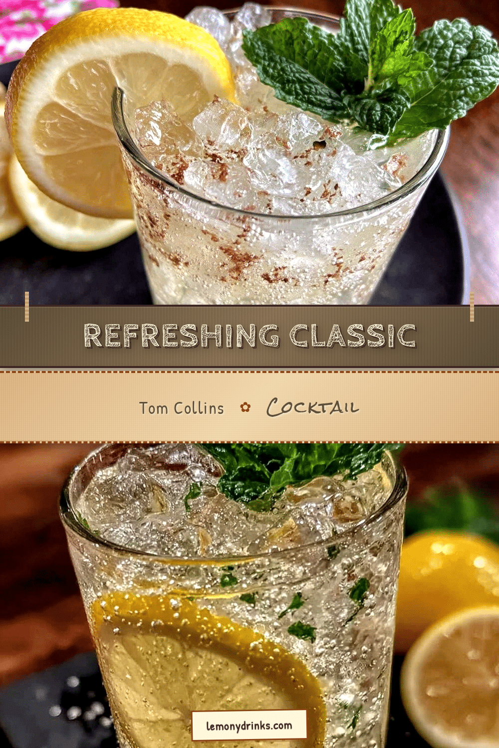 Refreshing Tom Collins Cocktail Recipe recipe