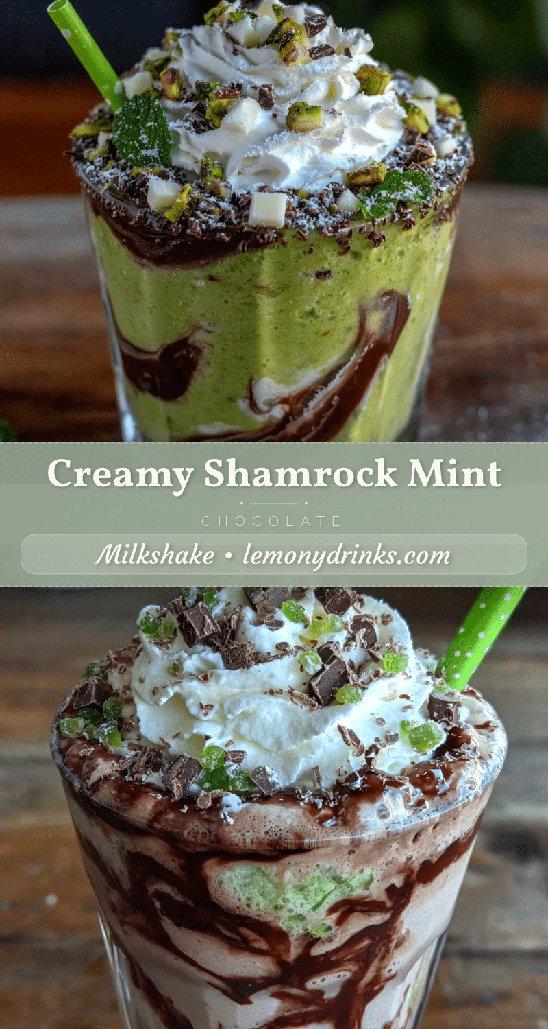 shamrock mint chocolate milkshake recipe