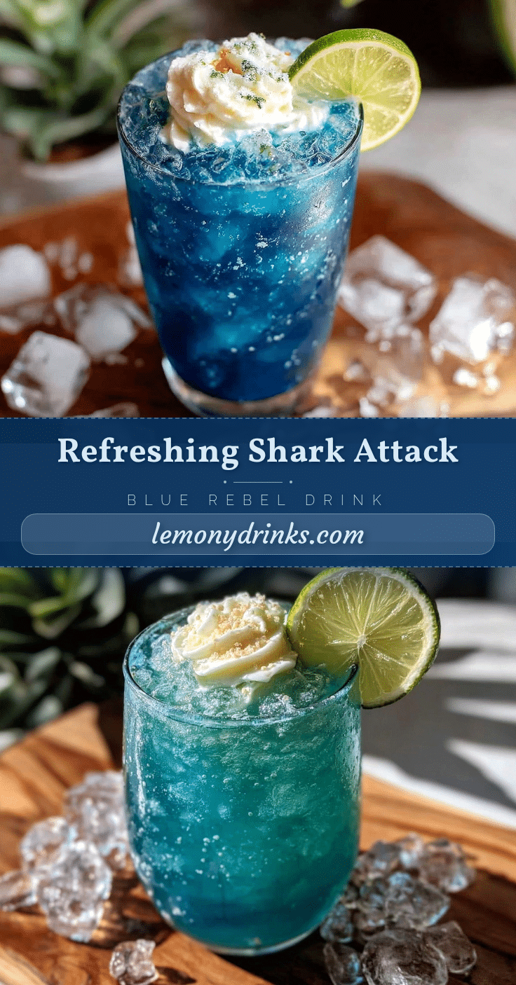 shark attack blue rebel drink recipe recipe
