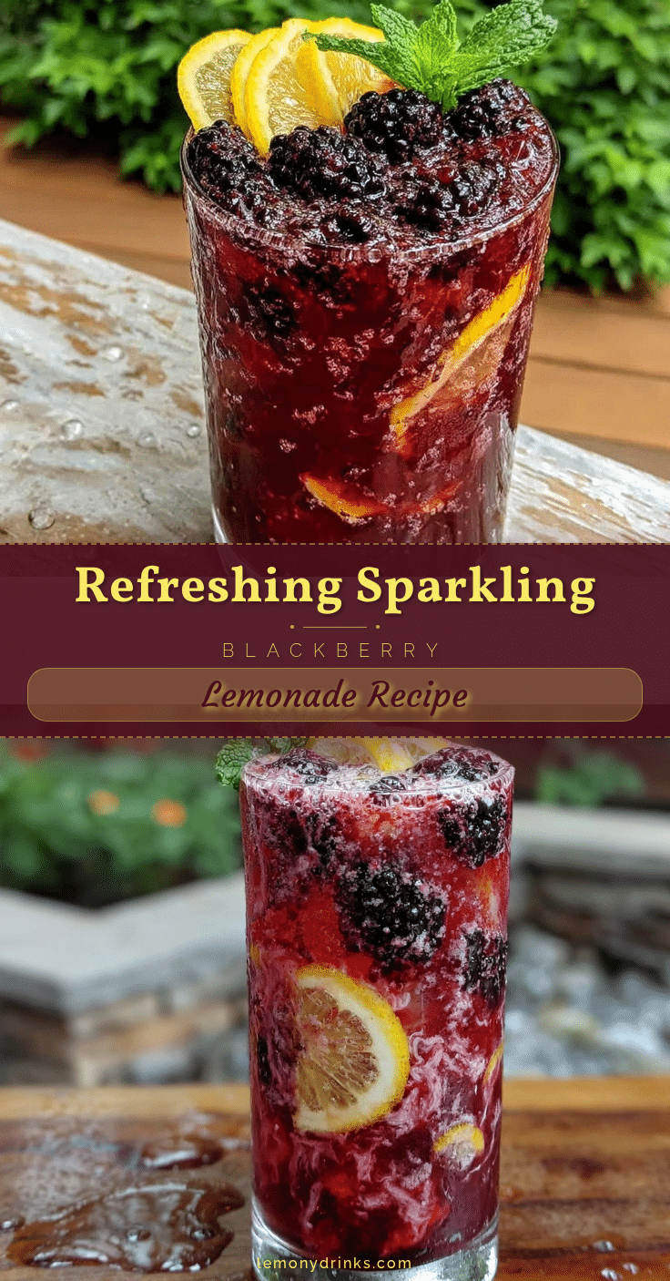 sparkling blackberry lemonade recipe