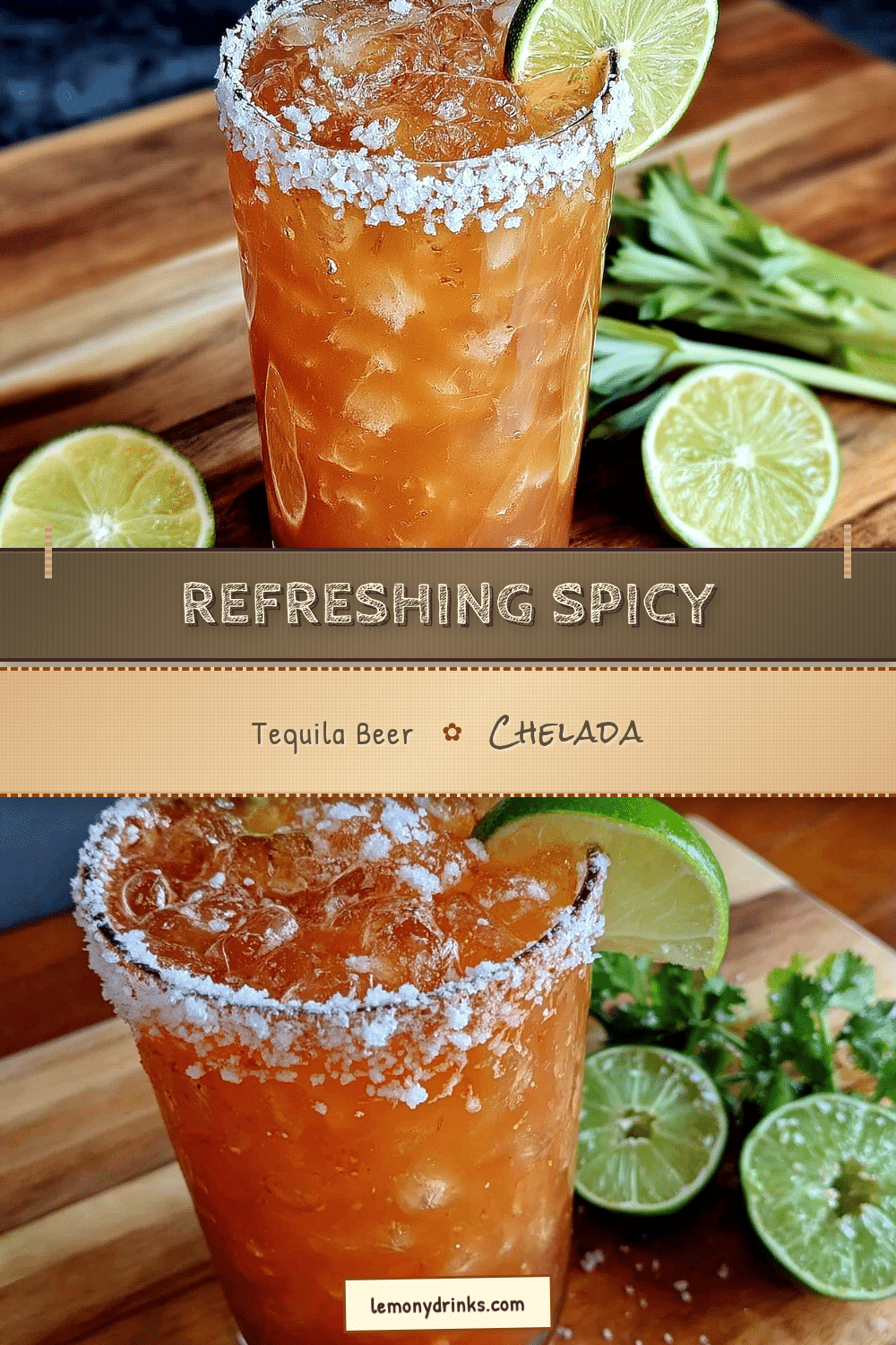 spicy tequila beer chelada cocktail recipe