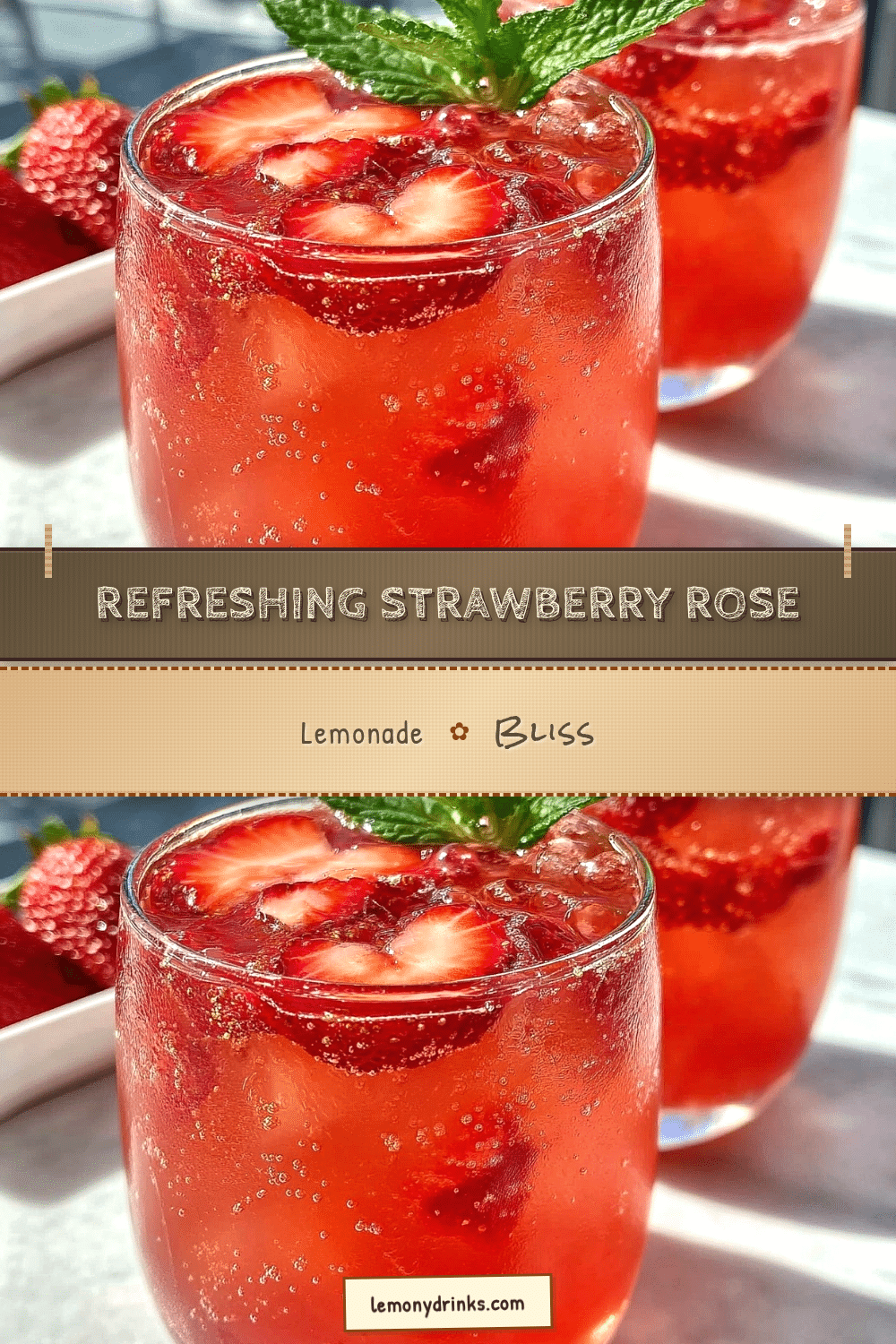 strawberry rose lemonade recipe recipe