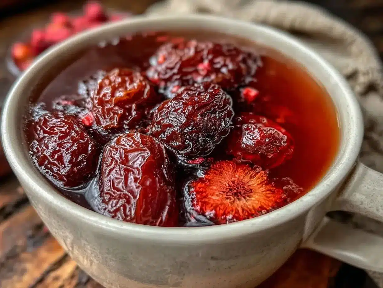 sweet red date tea preparation steps