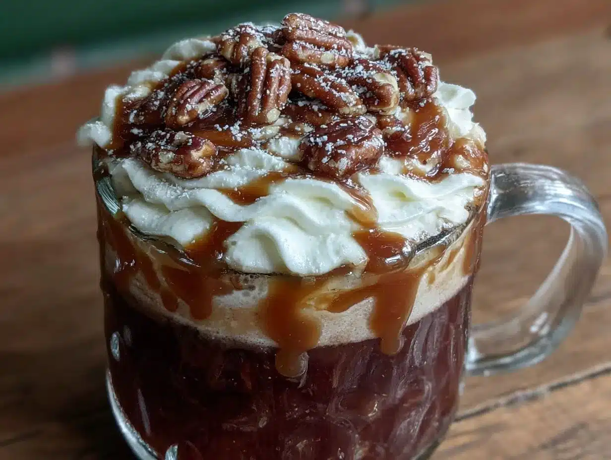 turtle mocha coffee recipe preparation steps