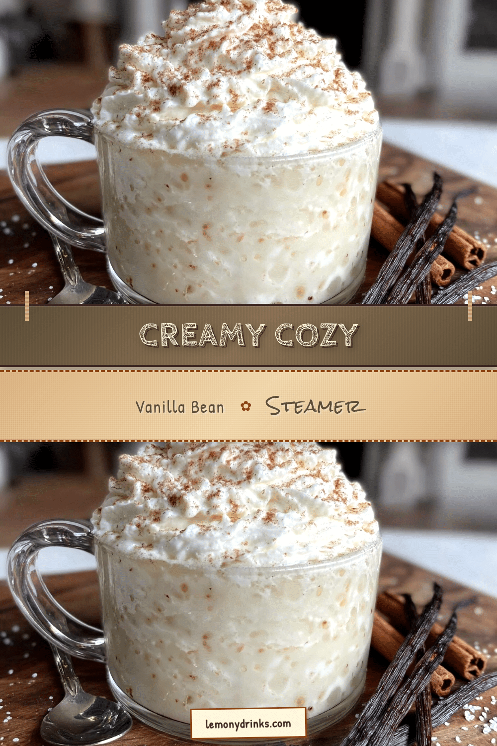 vanilla bean steamer recipe
