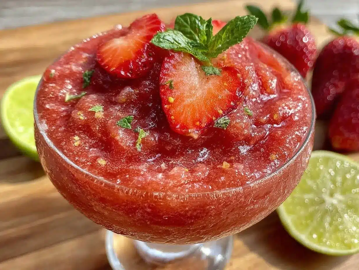 virgin strawberry daiquiri recipe preparation steps