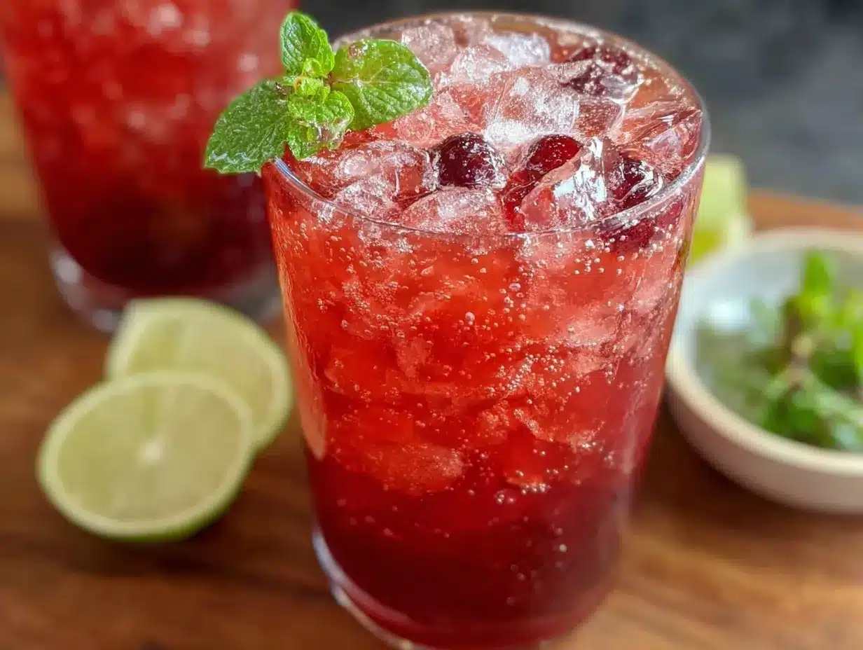 vodka cranberry cocktail preparation steps