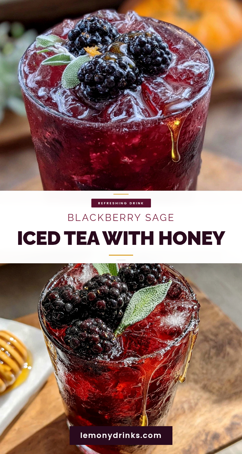 blackberry sage iced tea recipe