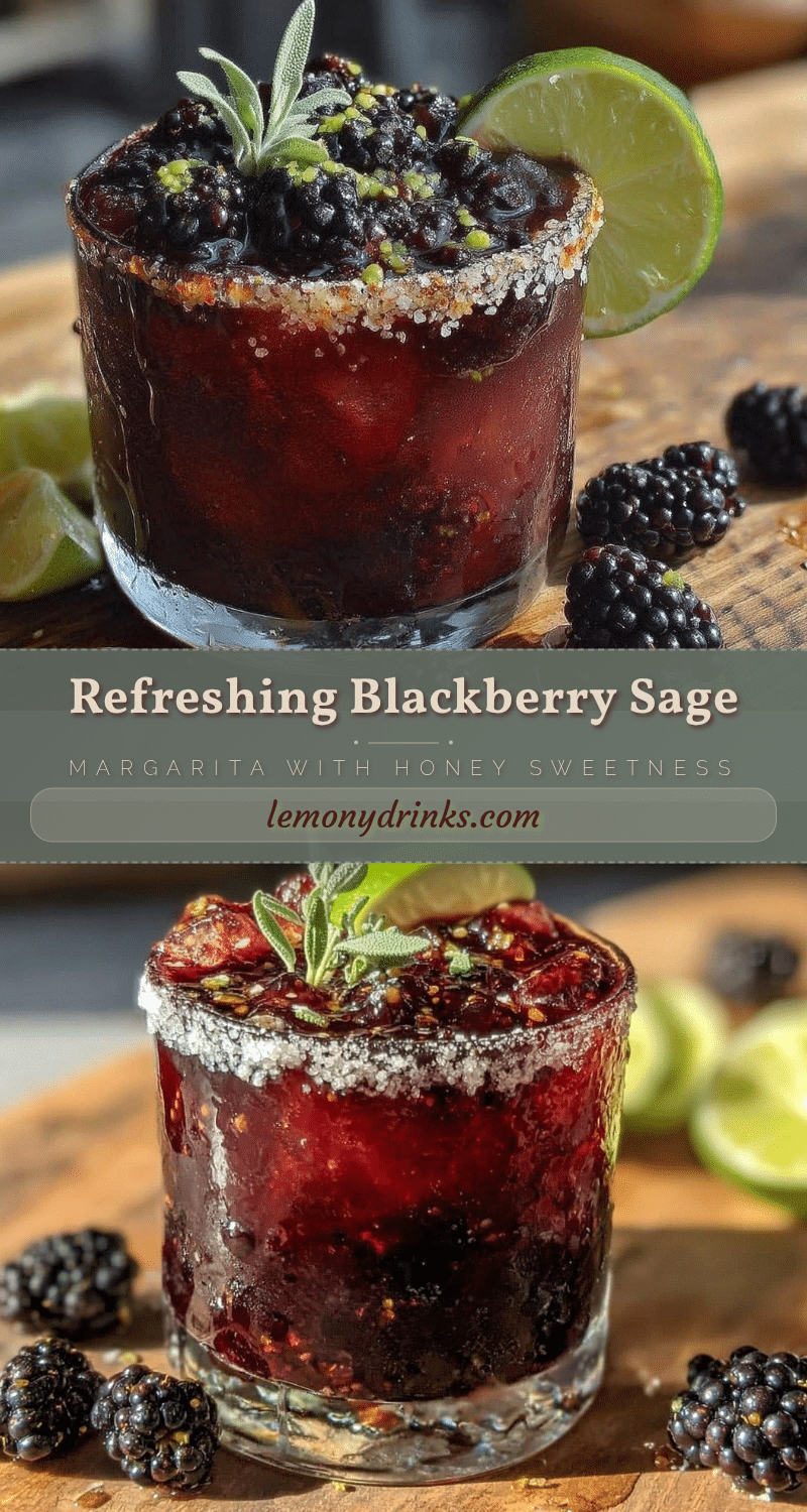 blackberry sage margarita recipe