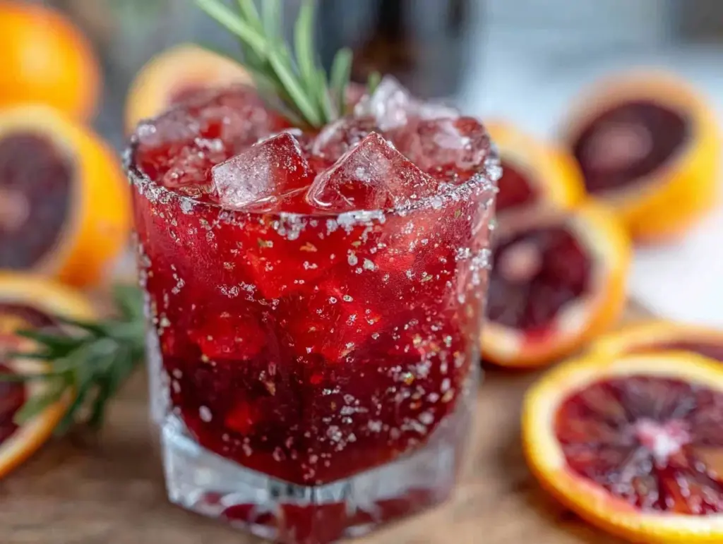 blood orange negroni - featured image