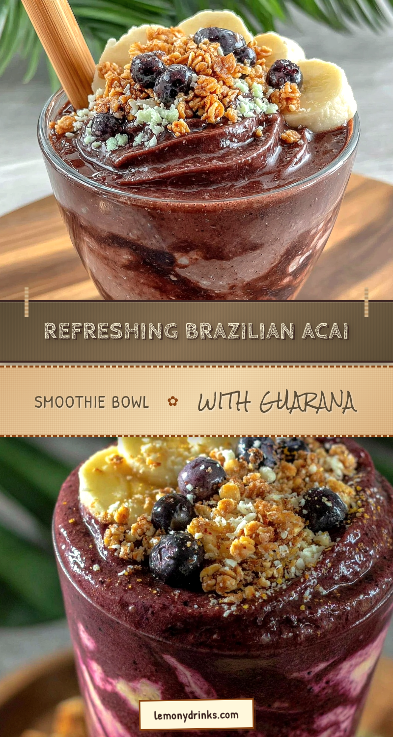 brazilian acai smoothie bowl recipe
