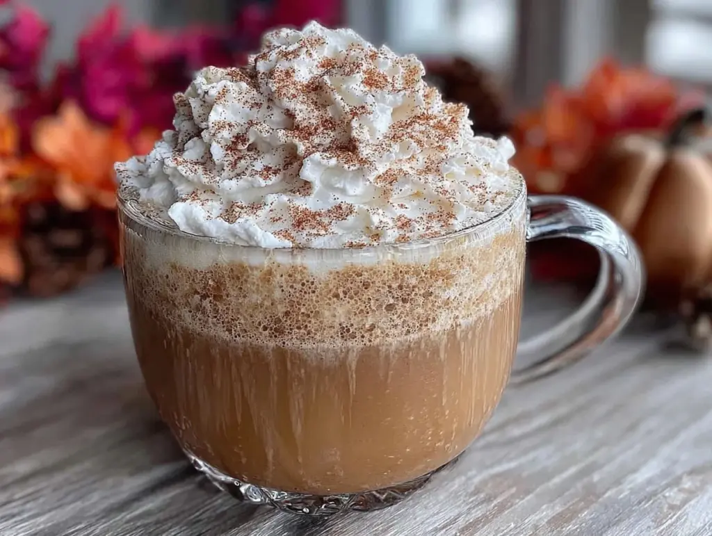 brown butter maple latte - featured image