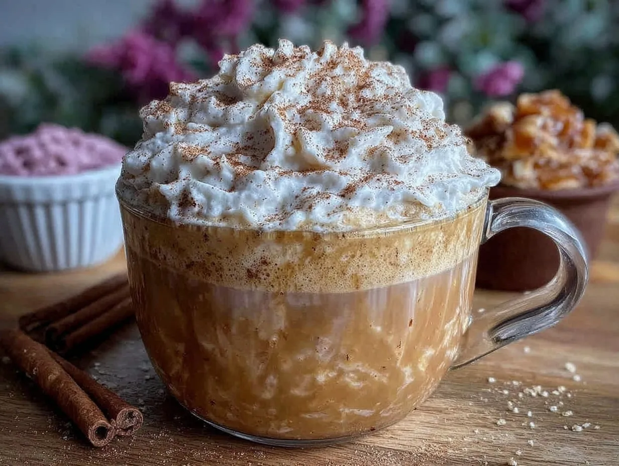 brown butter maple latte preparation steps