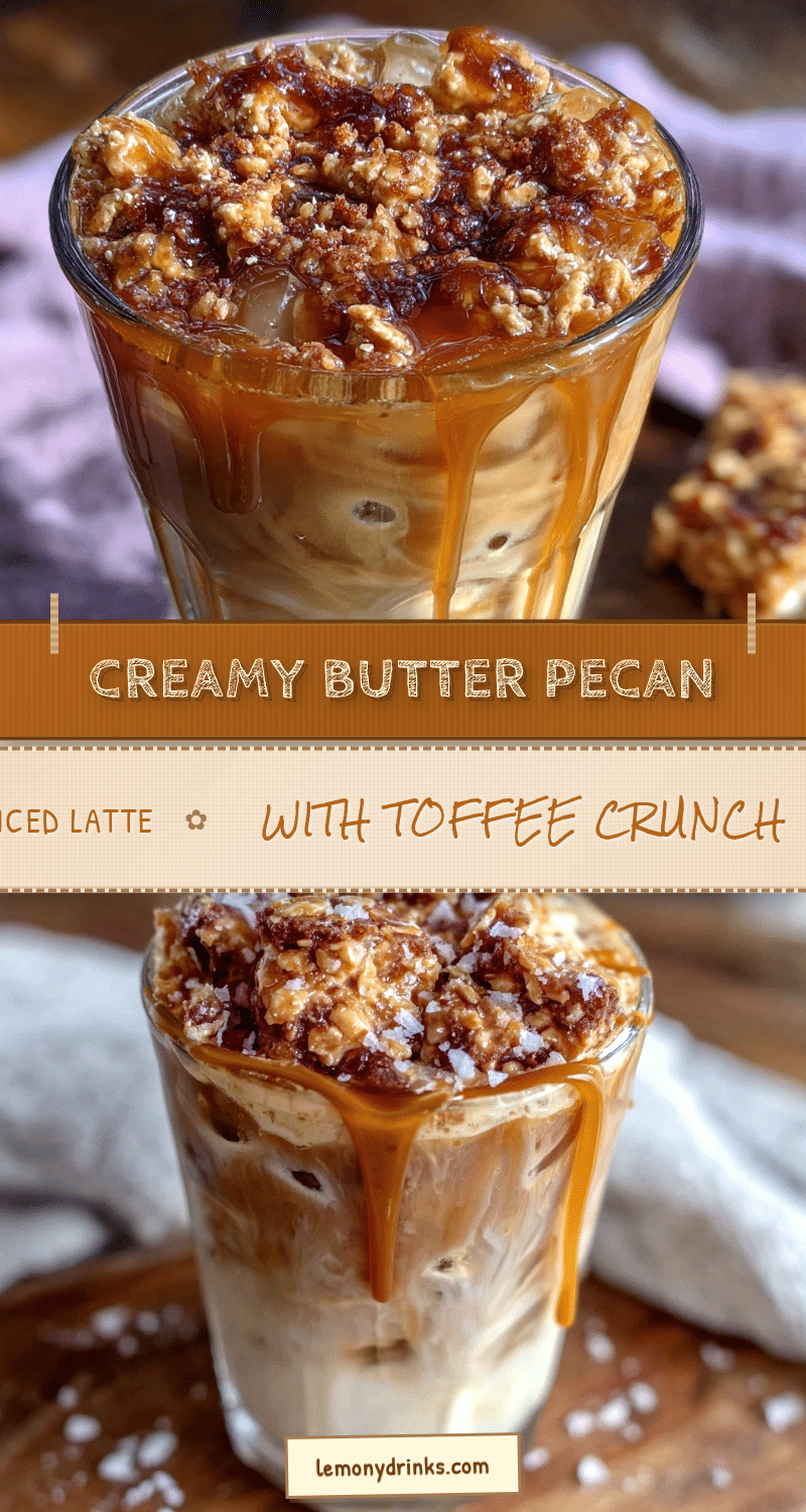 butter pecan iced latte recipe