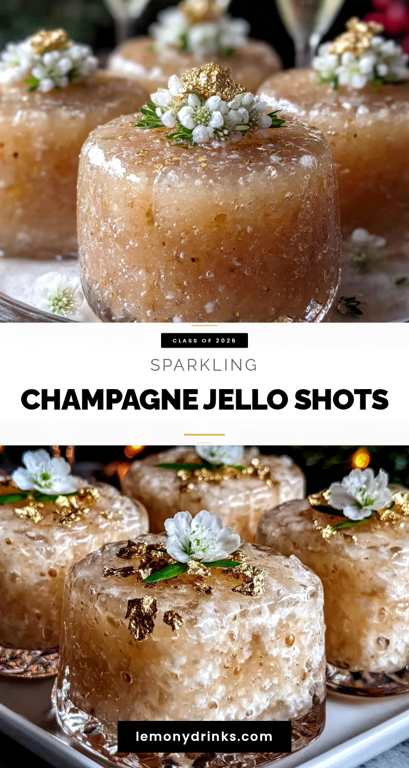 champagne jello shots recipe