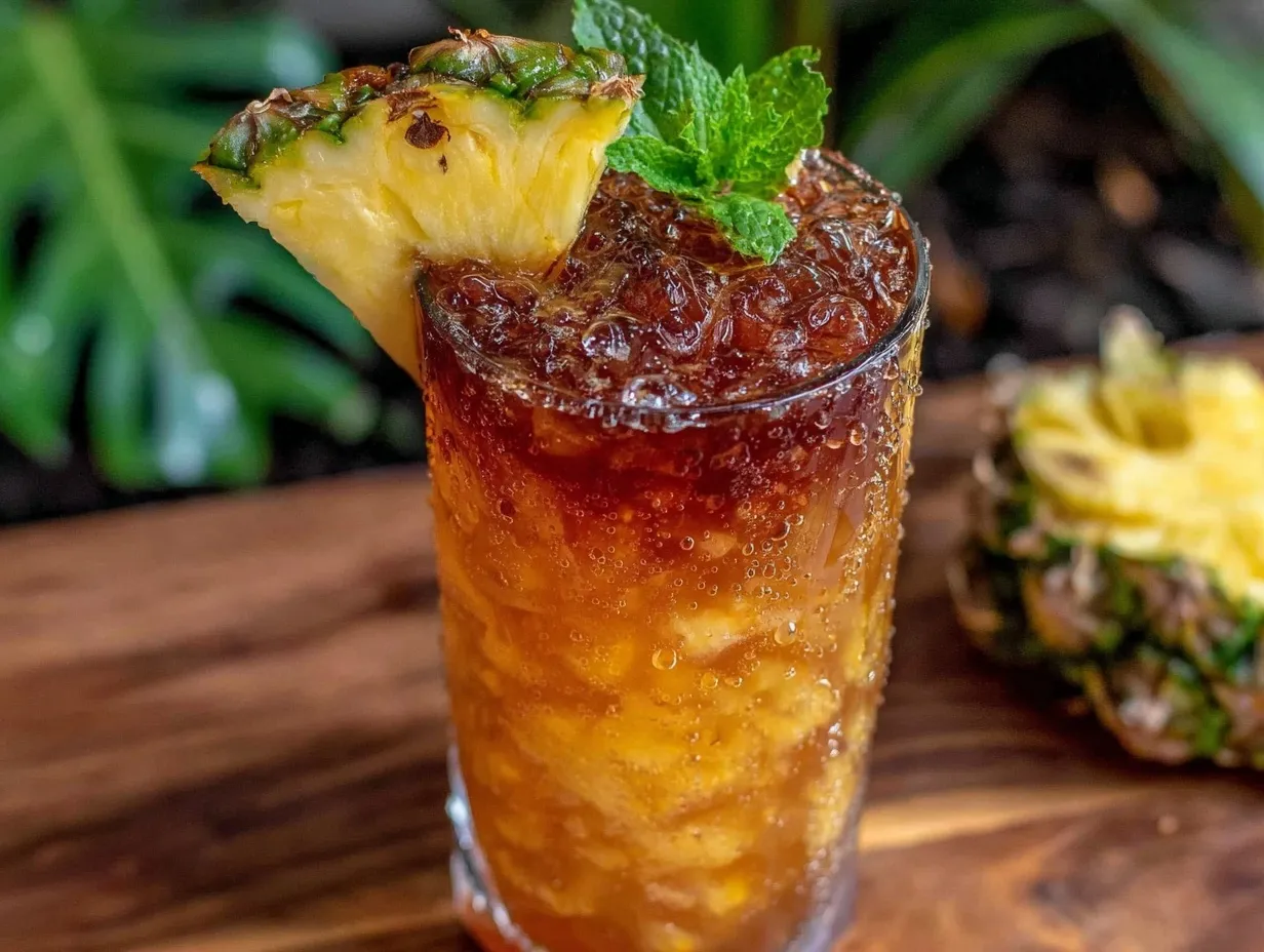 coconut rum punch preparation steps