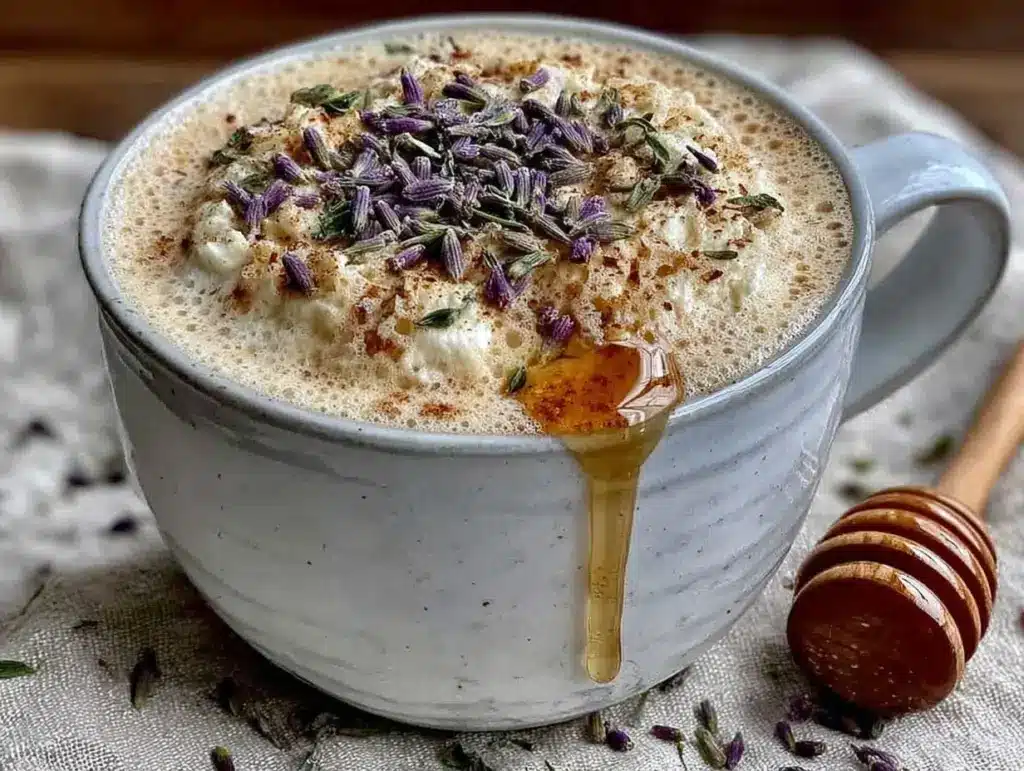creamy ashwagandha moon milk - featured image