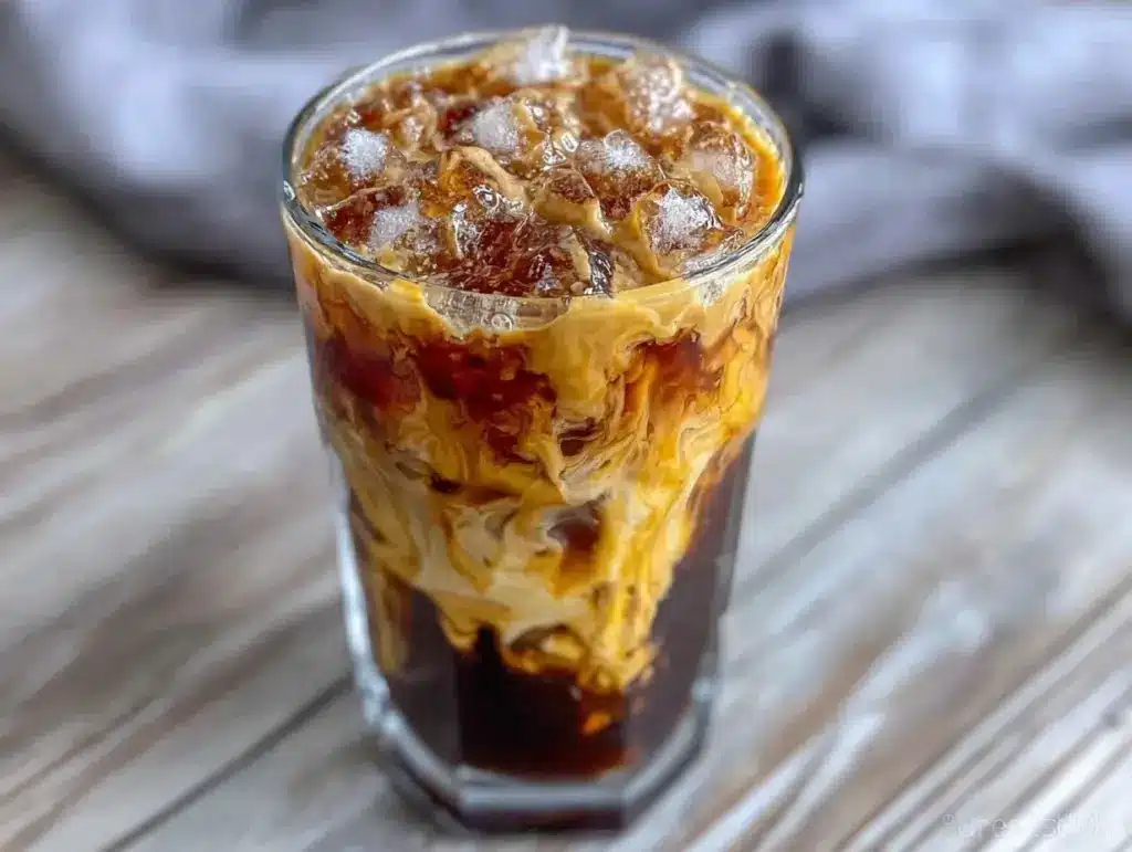 creamy cascading espresso cloud cold brew pour - featured image