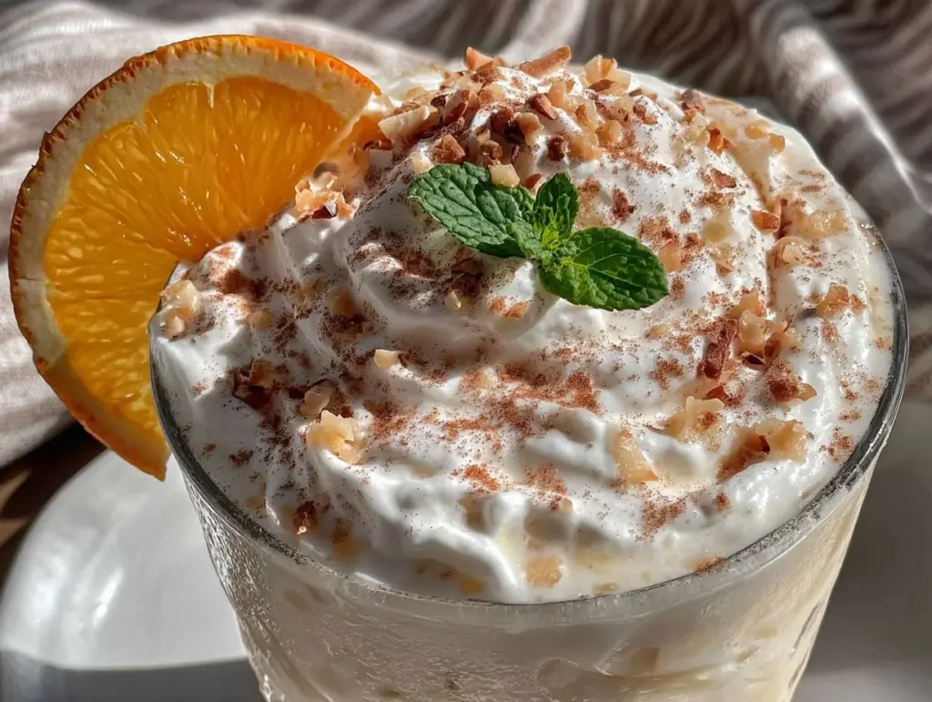creamy coconut cream painkiller cocktail - featured image