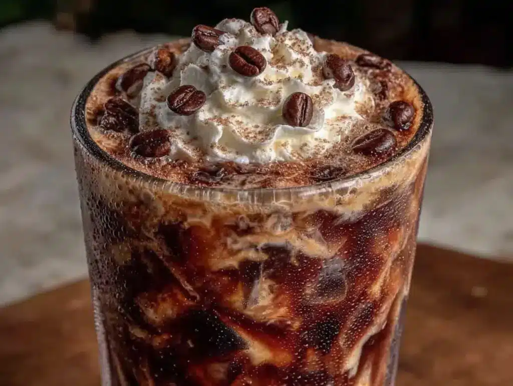 Creamy Dublin Iced Irish Cream Cold Brew Latte - featured image